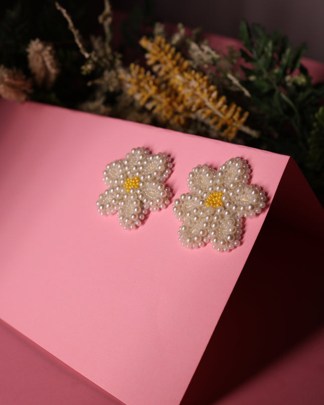 Flower earrings