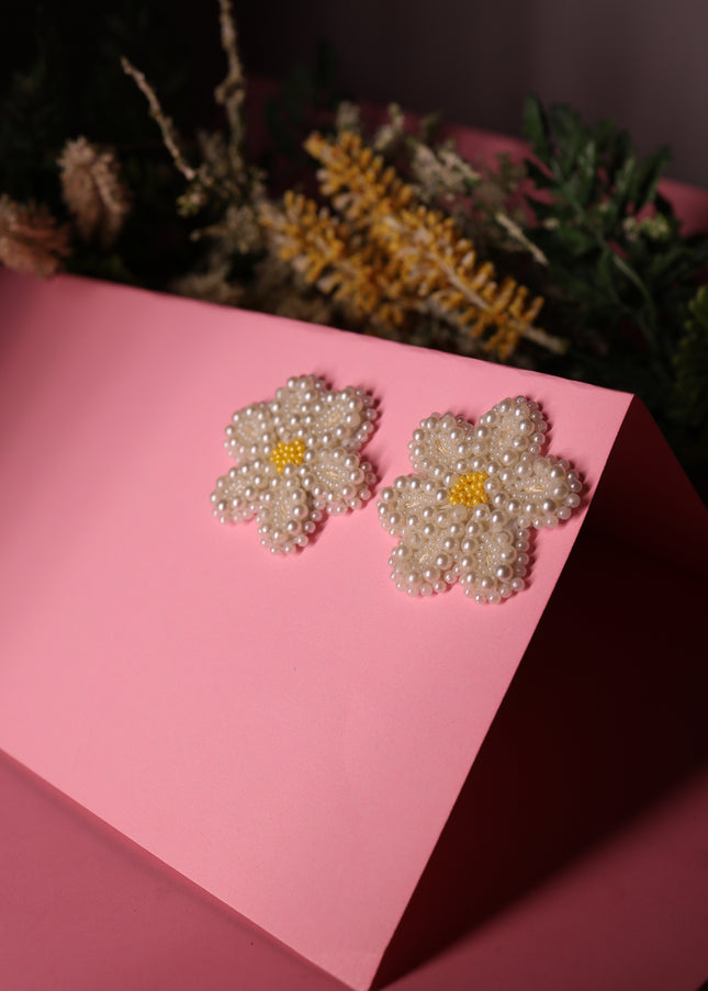 Flower earrings