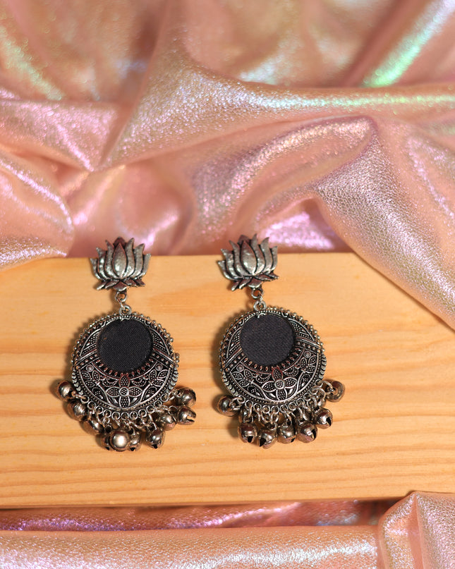 Fabric earring 1