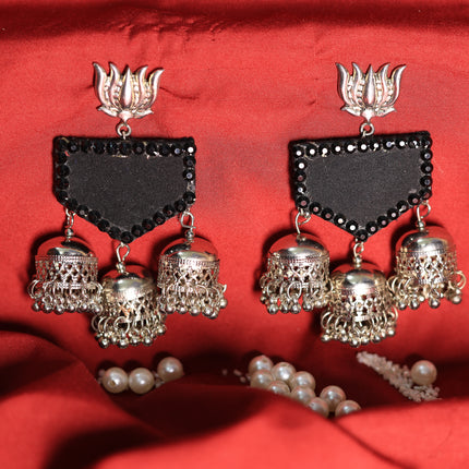 Fabric earring 2