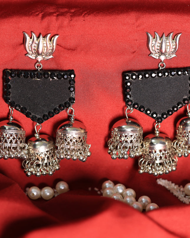 Fabric earring 2
