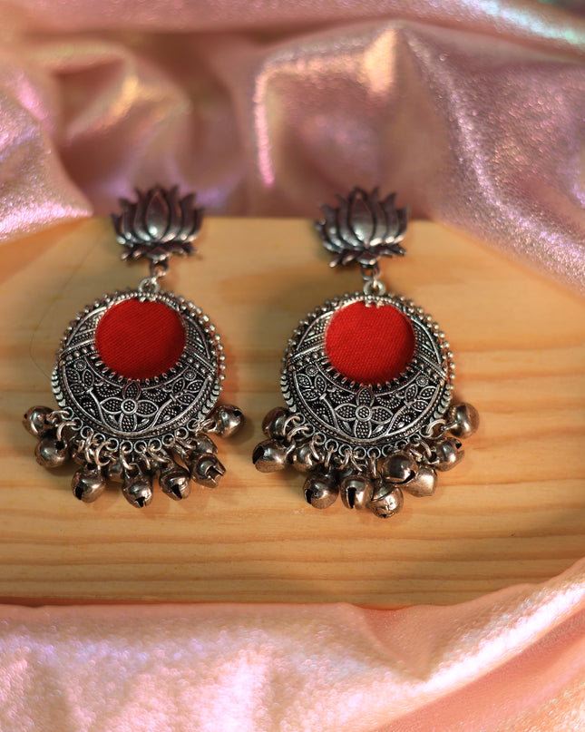Fabric earring 6