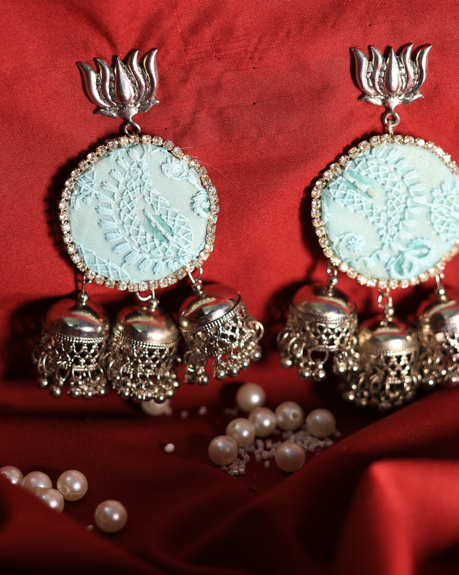 Fabric earring 7
