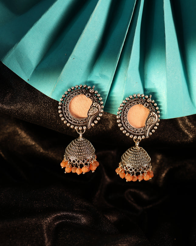 Fabric earring 12