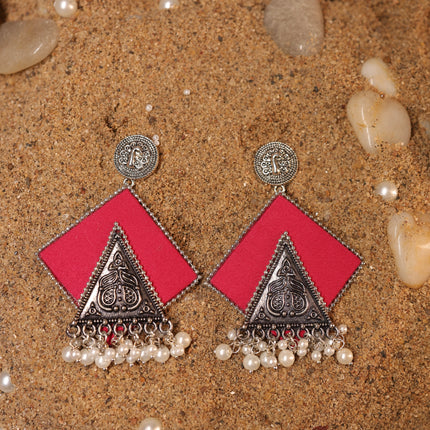 Fabric earring 15