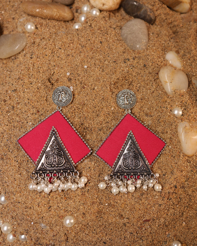 Fabric earring 15