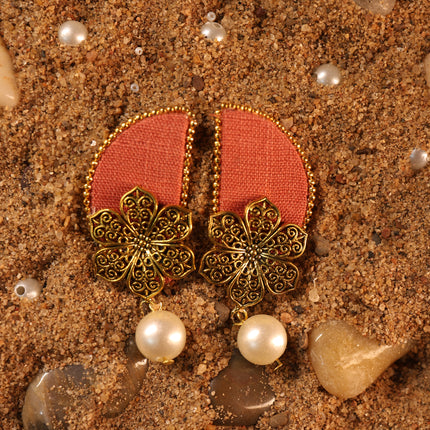 Fabric earring 16