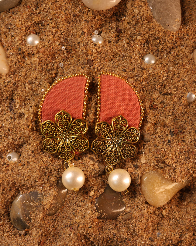 Fabric earring 16