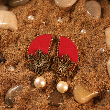 Fabric earring 20