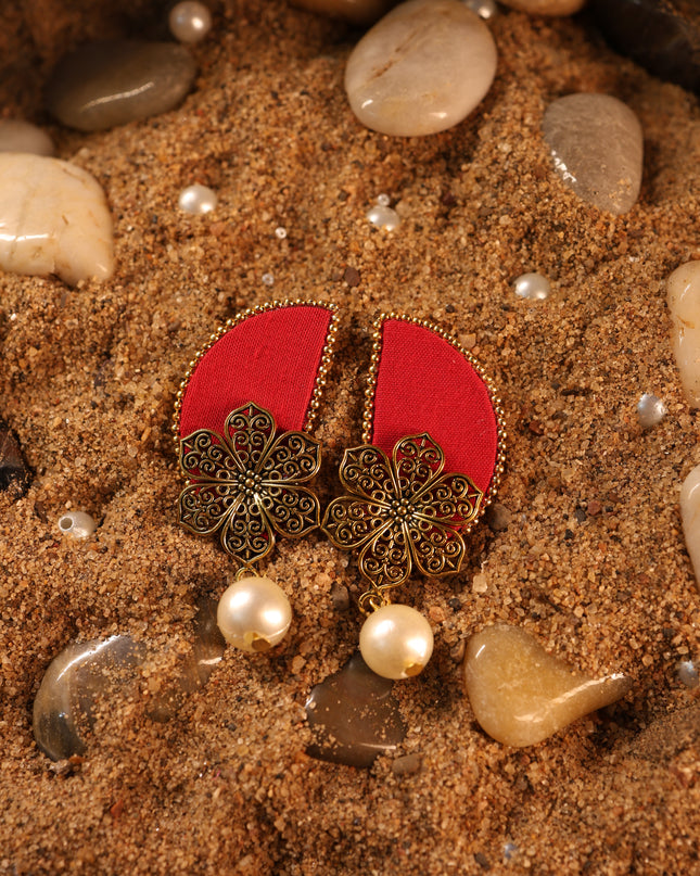 Fabric earring 20