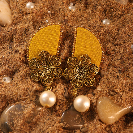 Fabric earring 21