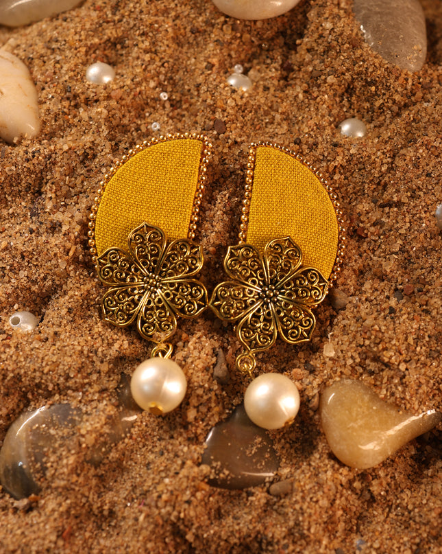 Fabric earring 21