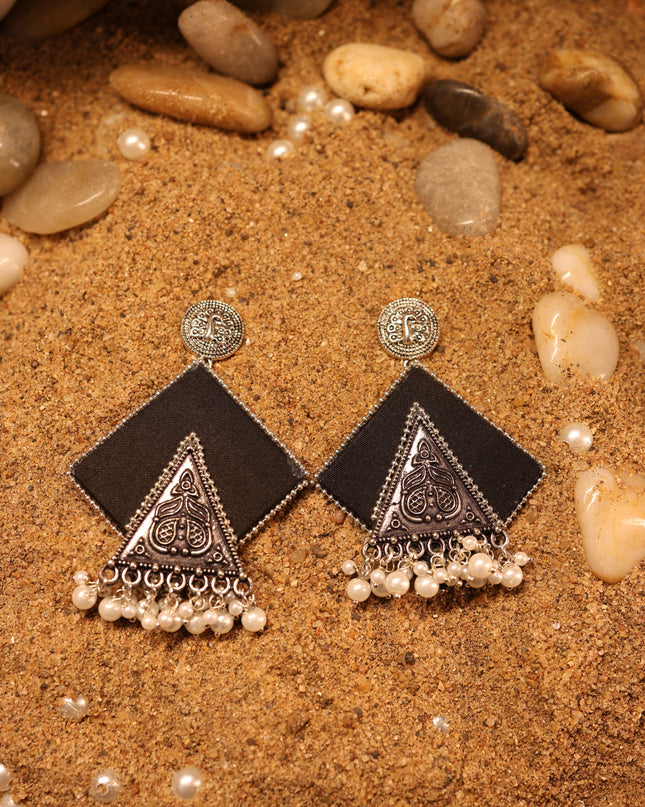 Fabric earring 22