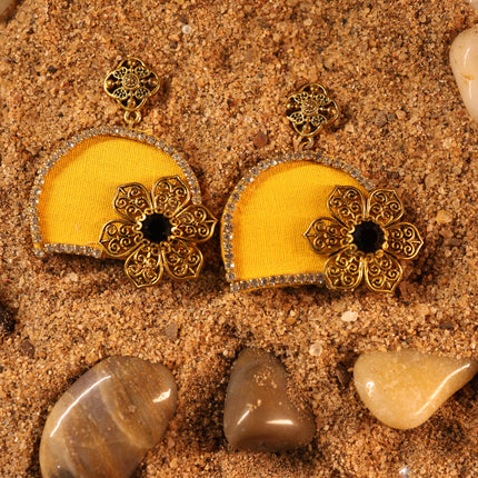 Fabric earring 24