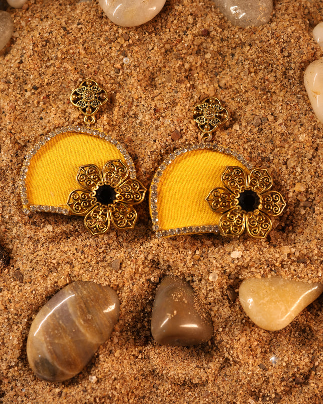 Fabric earring 24