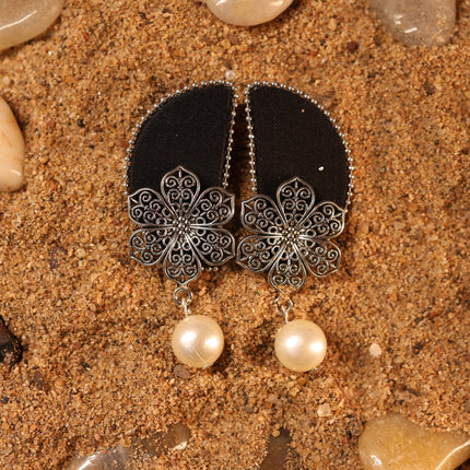 Fabric earring 36