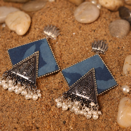 Fabric earring 45