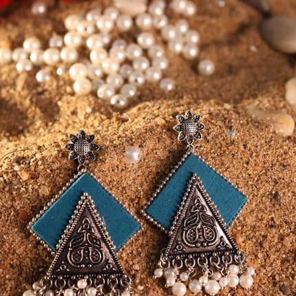 Fabric earring 46