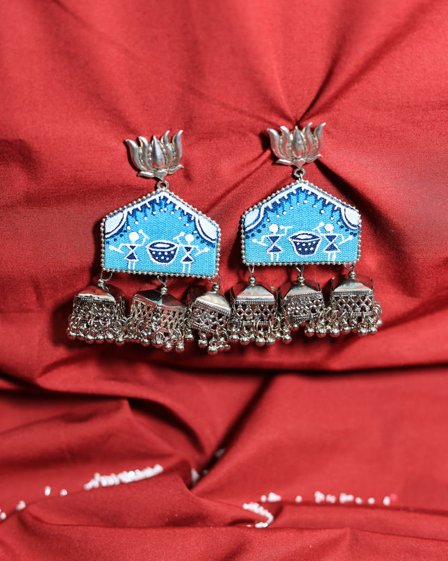 handpaintated earring 3