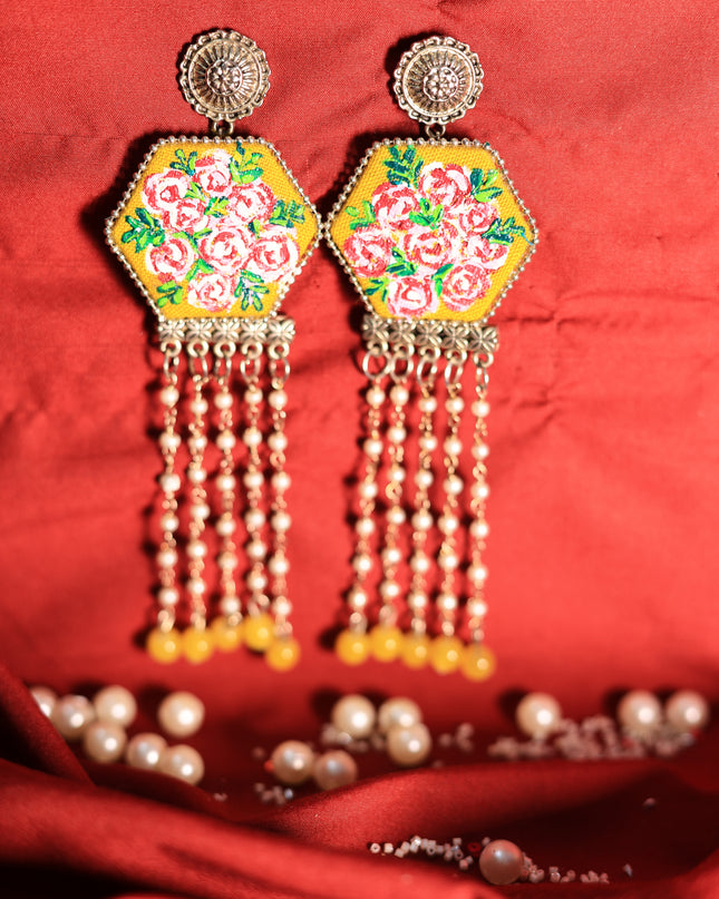 handpaintated earring 2