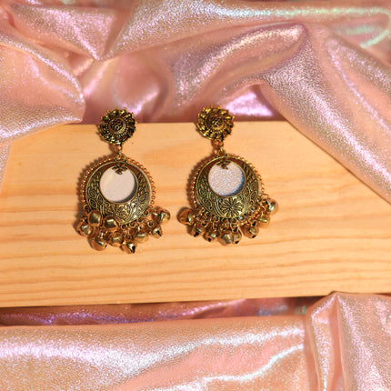 Fabric earring 56