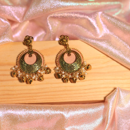 Fabric earring 57