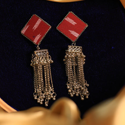Fabric earring 59