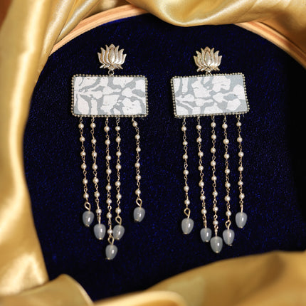 Fabric earring 64