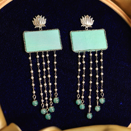 Fabric earring 67