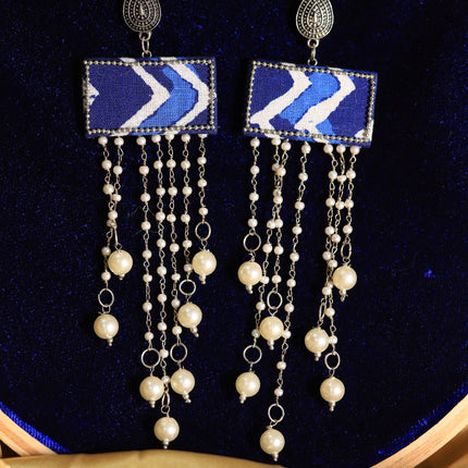 Fabric earring 68