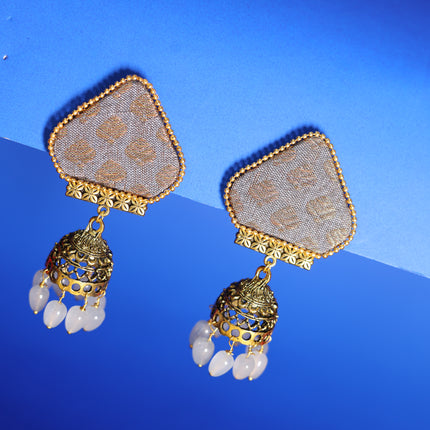 Fabric earring 69