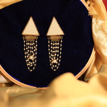 Fabric earring 72