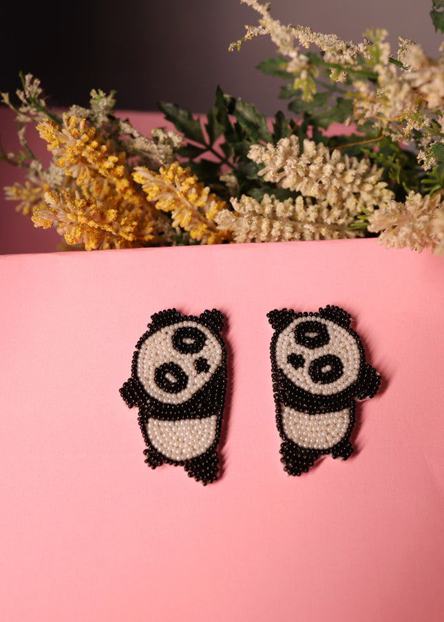 Panda Earrings