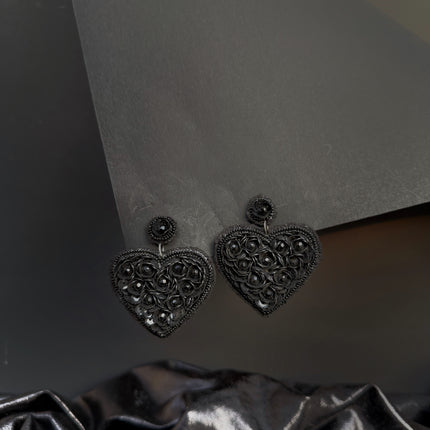 Amora Bloom Heart Earrings