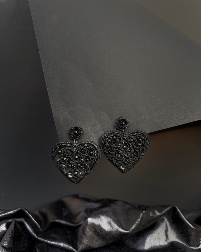 Amora Bloom Heart Earrings