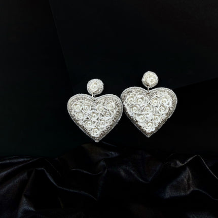 Amora Bloom Heart Earrings