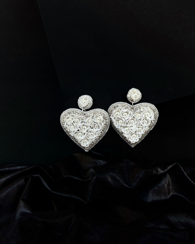 Amora Bloom Heart Earrings
